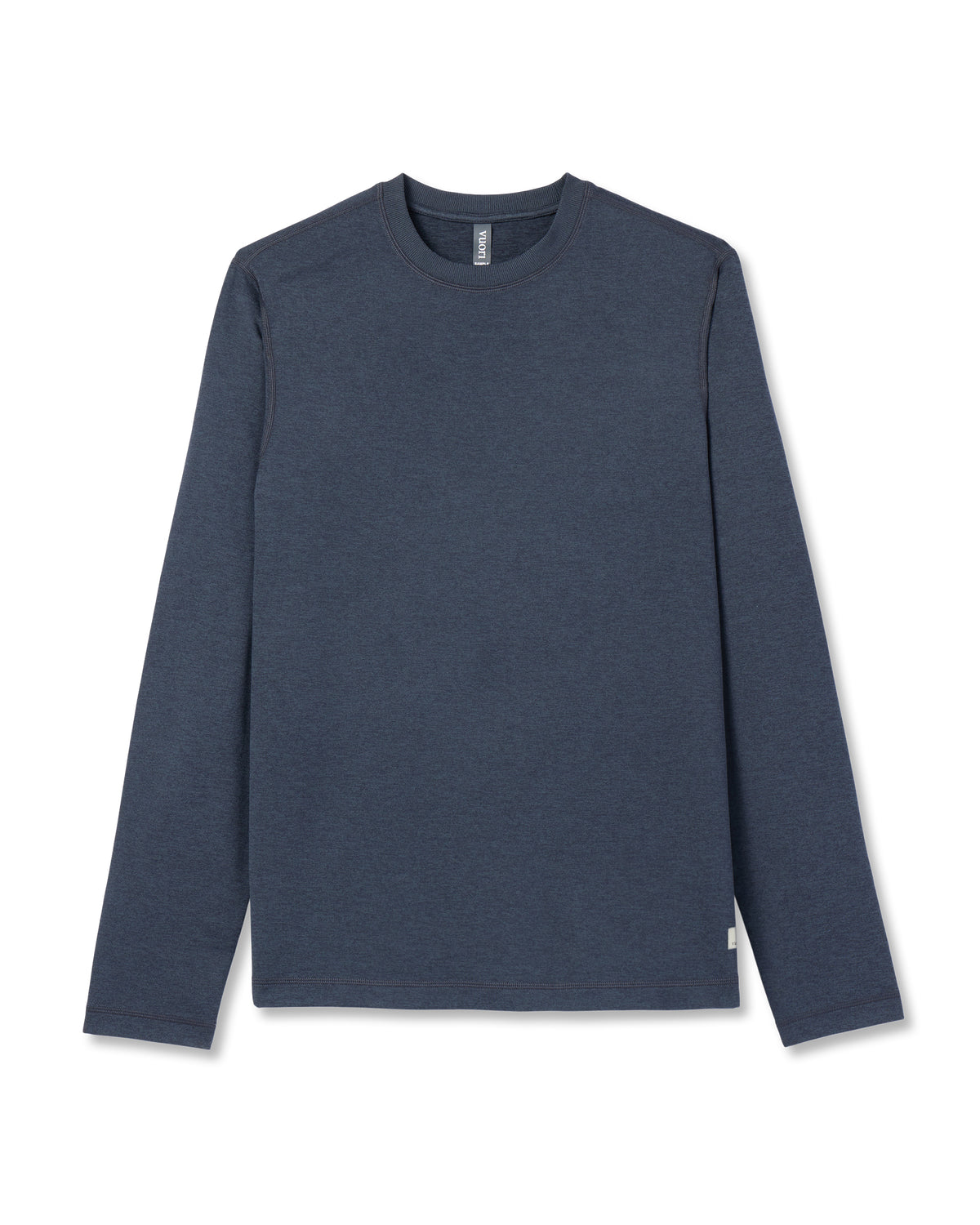 Long Sleeve Ponto Performance Tee Midnight Heather | Vuori for sale