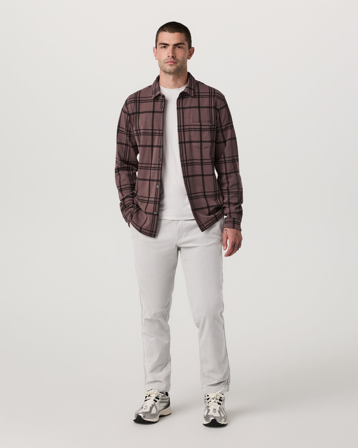 Seaview Plaid Button Down Shirt Men's Huckleberry Shirt | Vuori online