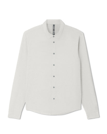 Men's Long Sleeve Ponto Button Down Salt Heather | Vuori outlet