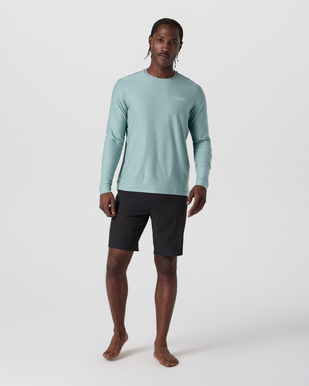 Uluwatu UPF Long Sleeve Sea Spray Heather | Vuori discount