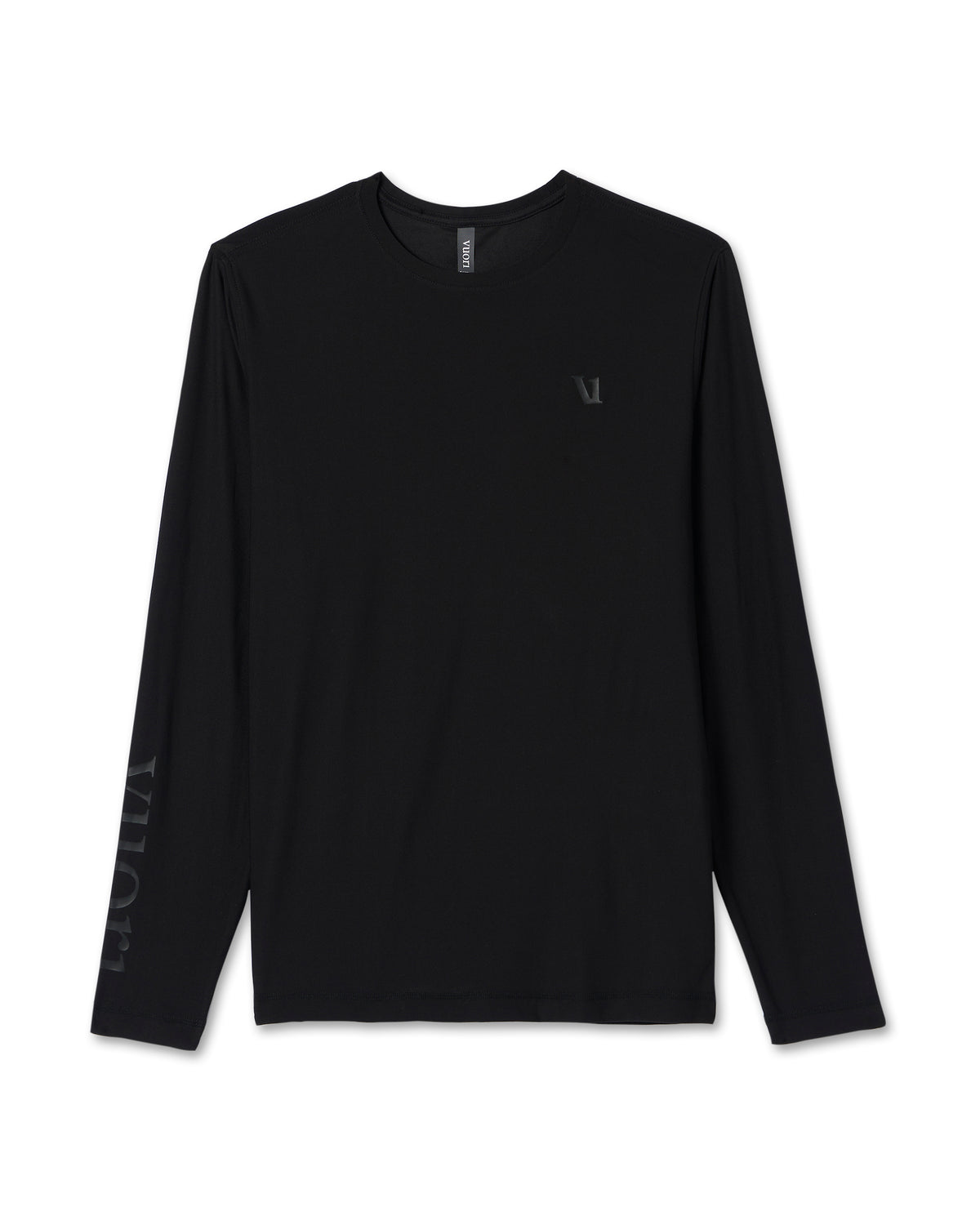 Long Sleeve Strato Graphic Tee Black Workout Tee | Vuori discount