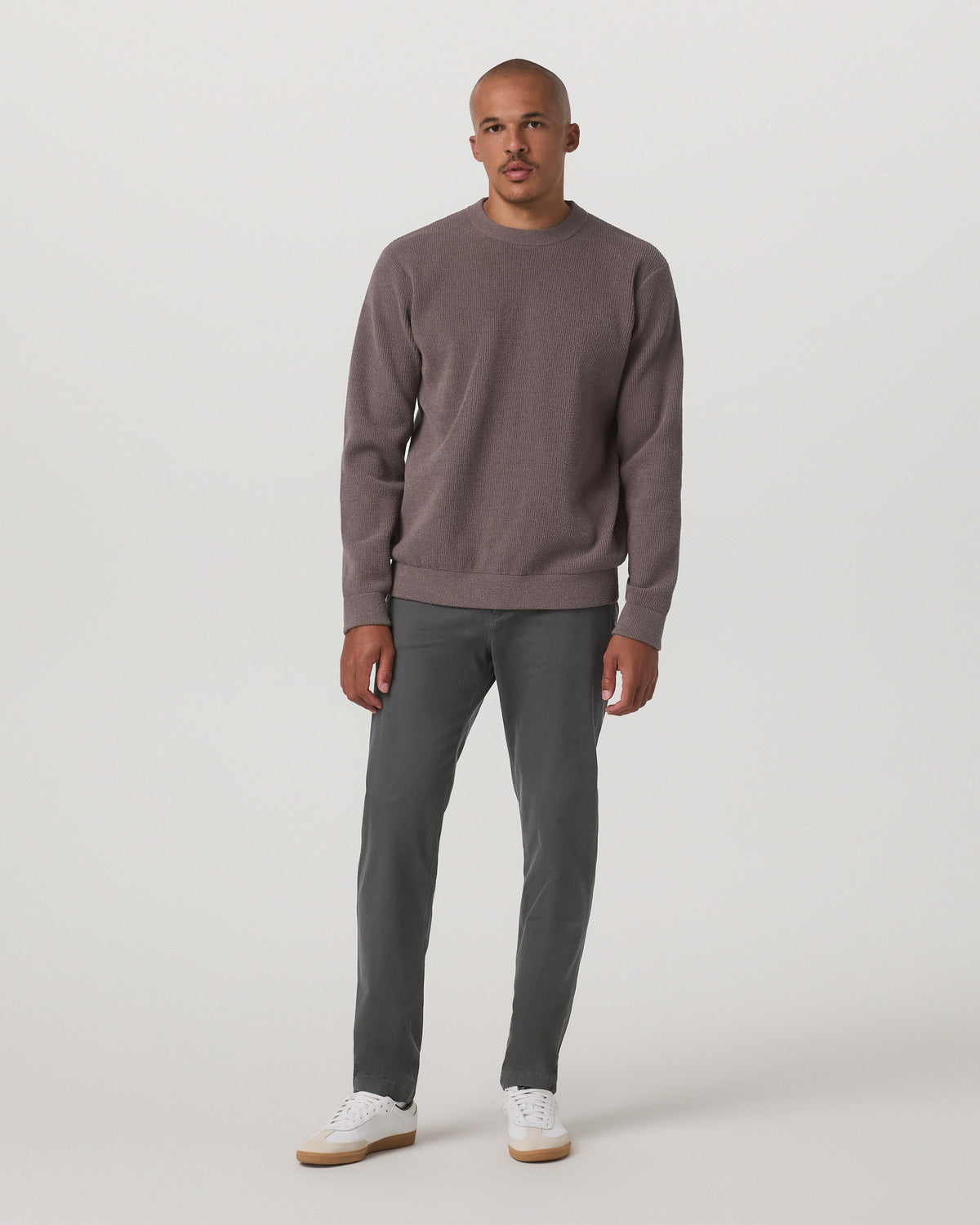 Midweight Rib Sweater Men's Timber Ribbed Knit Sweater | Vuori onsale