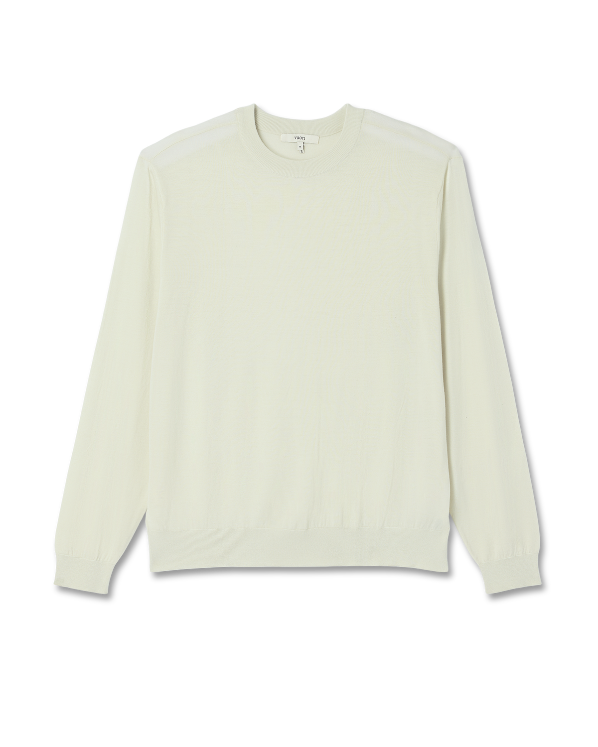 Men's Merino Fine Gauge Wool Sweater Sandalwood | Vuori online