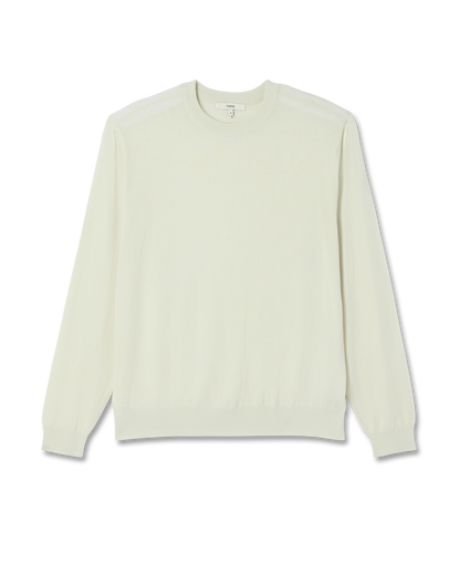 Men's Merino Fine Gauge Wool Sweater Sandalwood | Vuori online