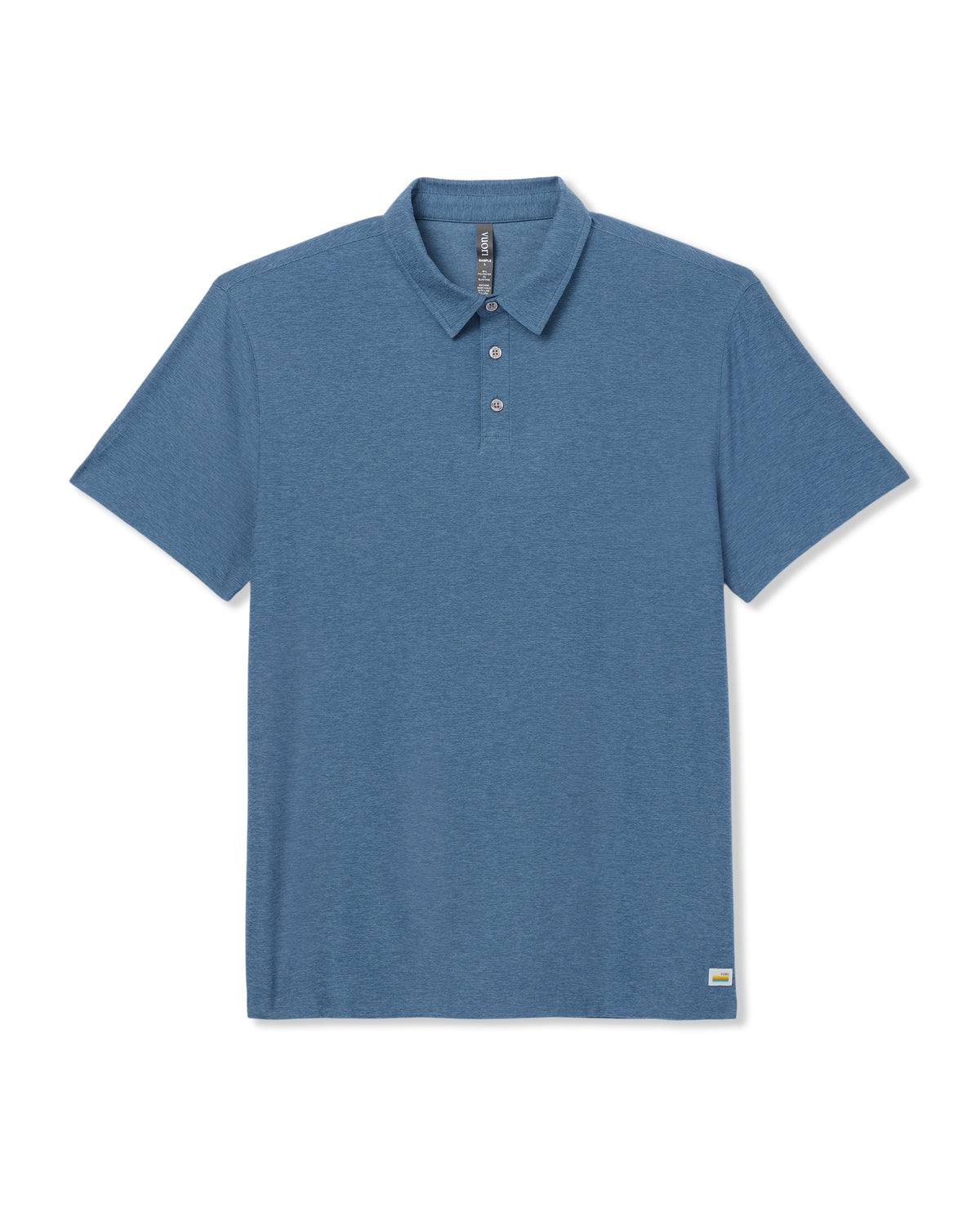 Strato Tech Polo Men's Pool Blue Heather Polo | Vuori sale