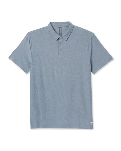 Strato Tech Polo Men's Mist Heather Polo | Vuori for sale