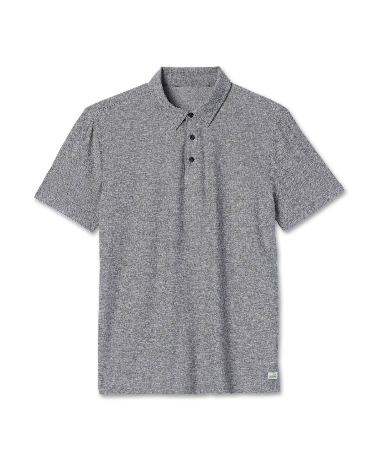 Strato Tech Polo Men's Heather Grey Polo Shirt | Vuori shop