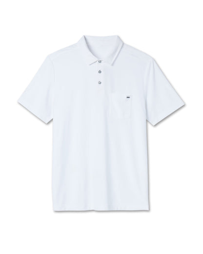 Ace Polo Men's White Polo Shirt | Vuori sale