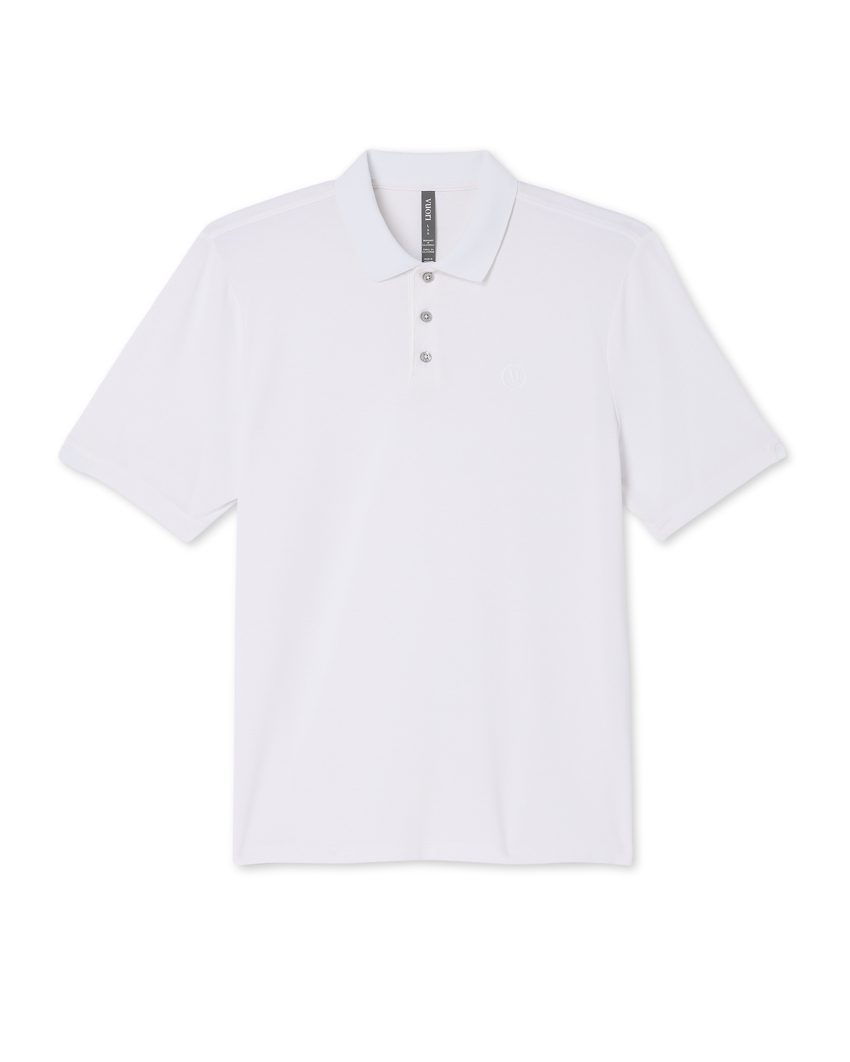 Men's Short Sleeve Gamepoint Polo 2.0 White - Non Tipped | Vuori onsale