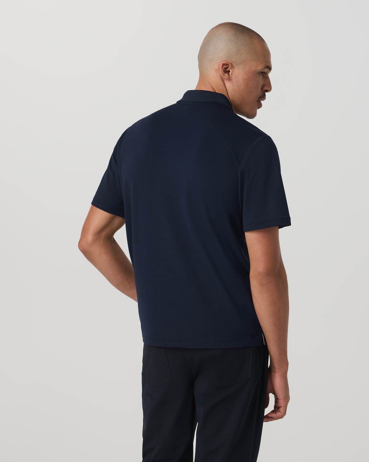 Men's Short Sleeve Gamepoint Polo 2.0 Ink - Non Tipped | Vuori discount