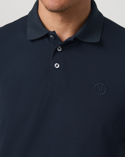 Men's Short Sleeve Gamepoint Polo 2.0 Ink - Non Tipped | Vuori discount