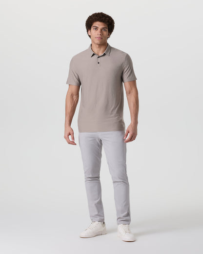 Strato Tech Polo Men's Mocha Heather Polo | Vuori for sale