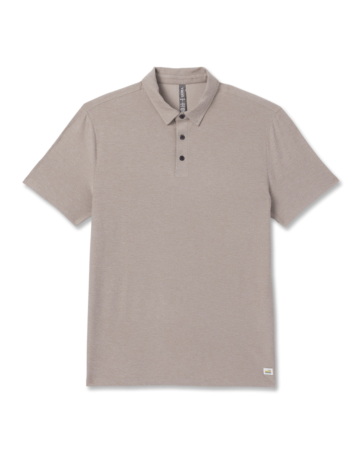 Strato Tech Polo Men's Mocha Heather Polo | Vuori for sale
