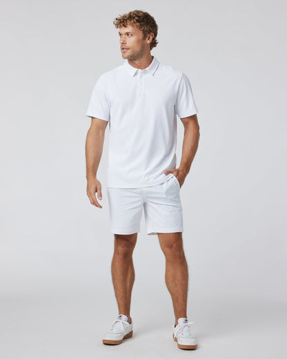 Gamepoint Polo Men's White Tennis Shirt | Vuori shop