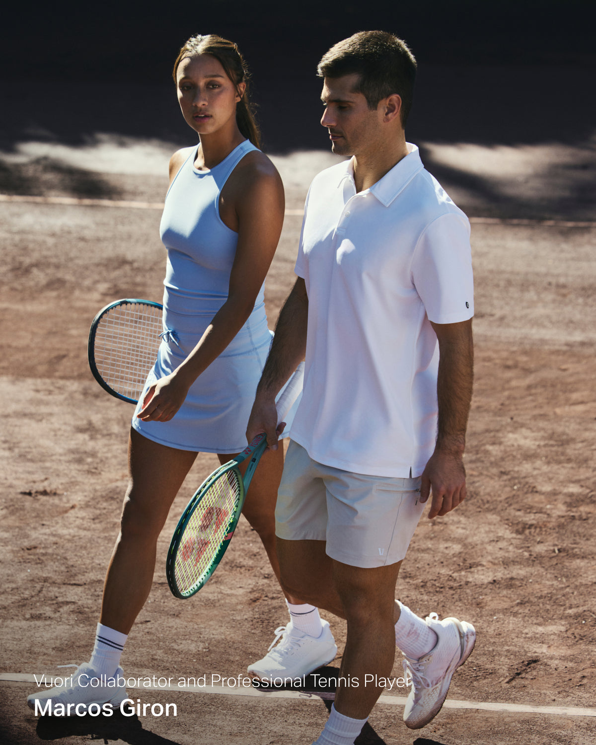 Gamepoint Polo Men's White Tennis Shirt | Vuori shop