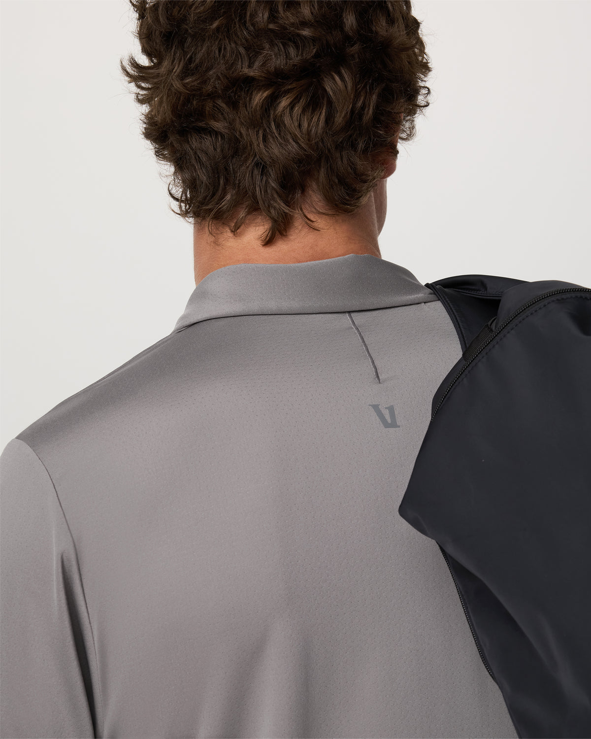 Short Sleeve Viewpoint Polo 2.0 Men's Cavern Grey Shirt | Vuori discount