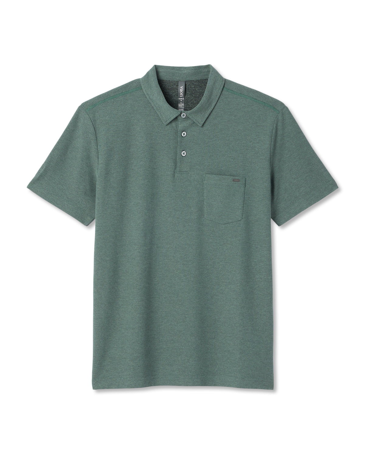 Ace Polo Men's Agate Green Performance Polo Shirt | Vuori for sale