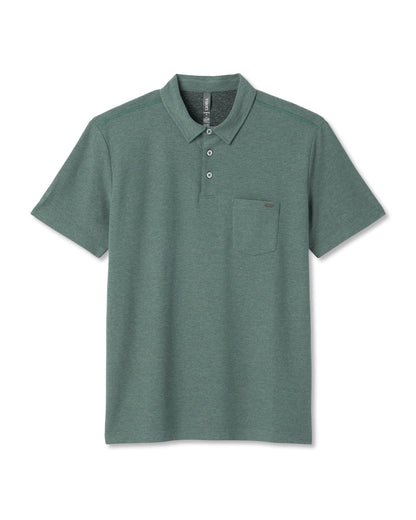 Ace Polo Men's Agate Green Performance Polo Shirt | Vuori for sale