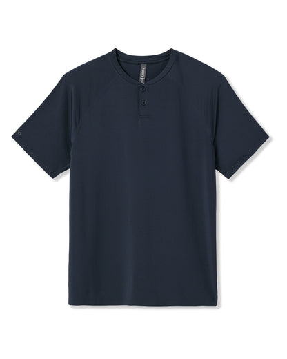 Short Sleeve Viewpoint Henley Navy | Vuori outlet