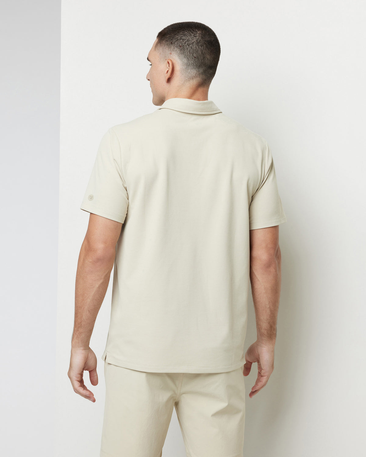 Gamepoint Polo Men's Cashew Tennis Polo | Vuori shop