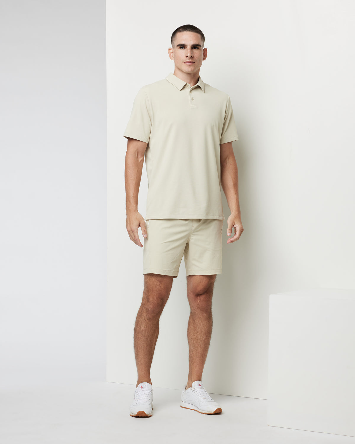 Gamepoint Polo Men's Cashew Tennis Polo | Vuori shop