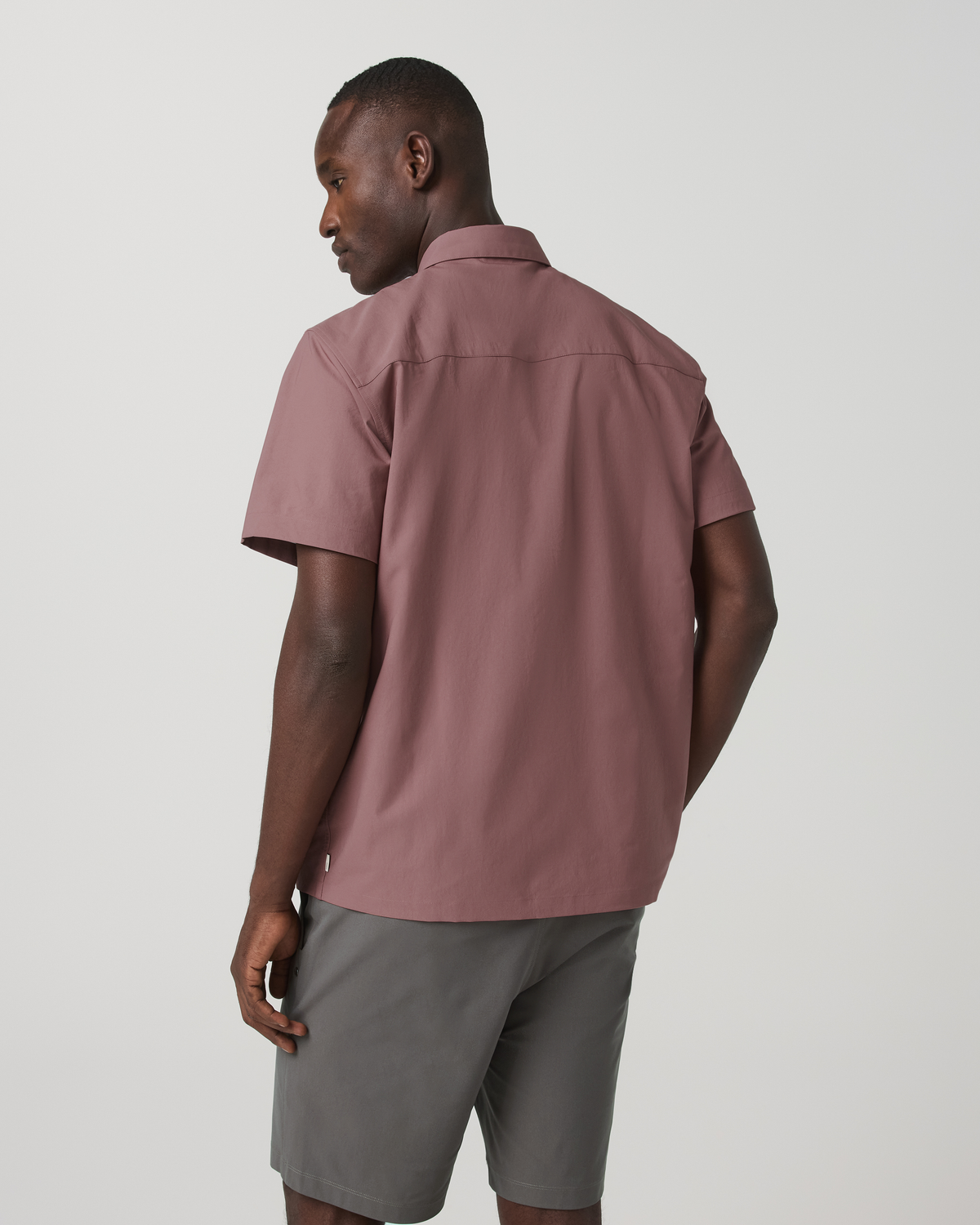 Short Sleeve Manhattan Button Down Men's Adobe Shirt | Vuori discount
