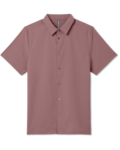 Short Sleeve Manhattan Button Down Men's Adobe Shirt | Vuori discount