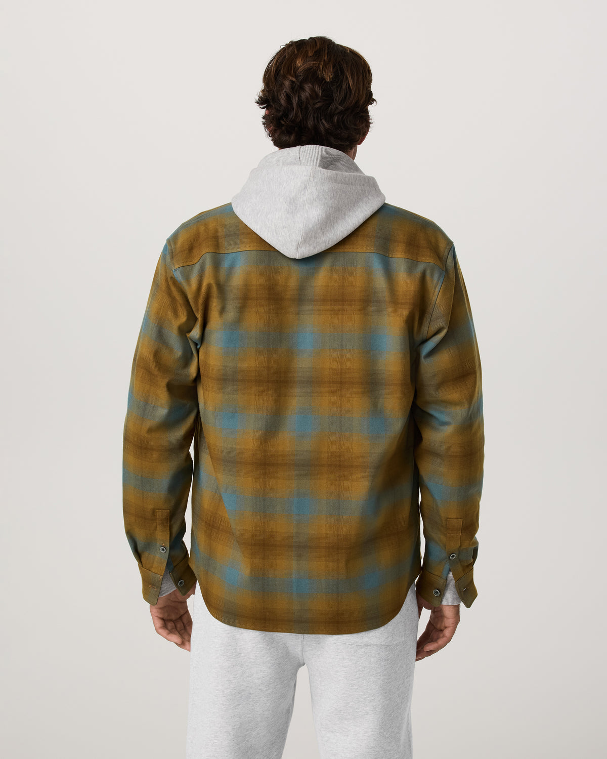 Long Sleeve Flannel Button Down Men's Bluegrass Shirt | Vuori shop