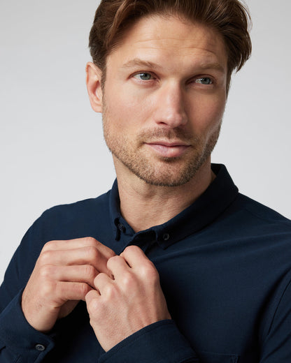 Long Sleeve Ace Button-Down Ink | Vuori for sale