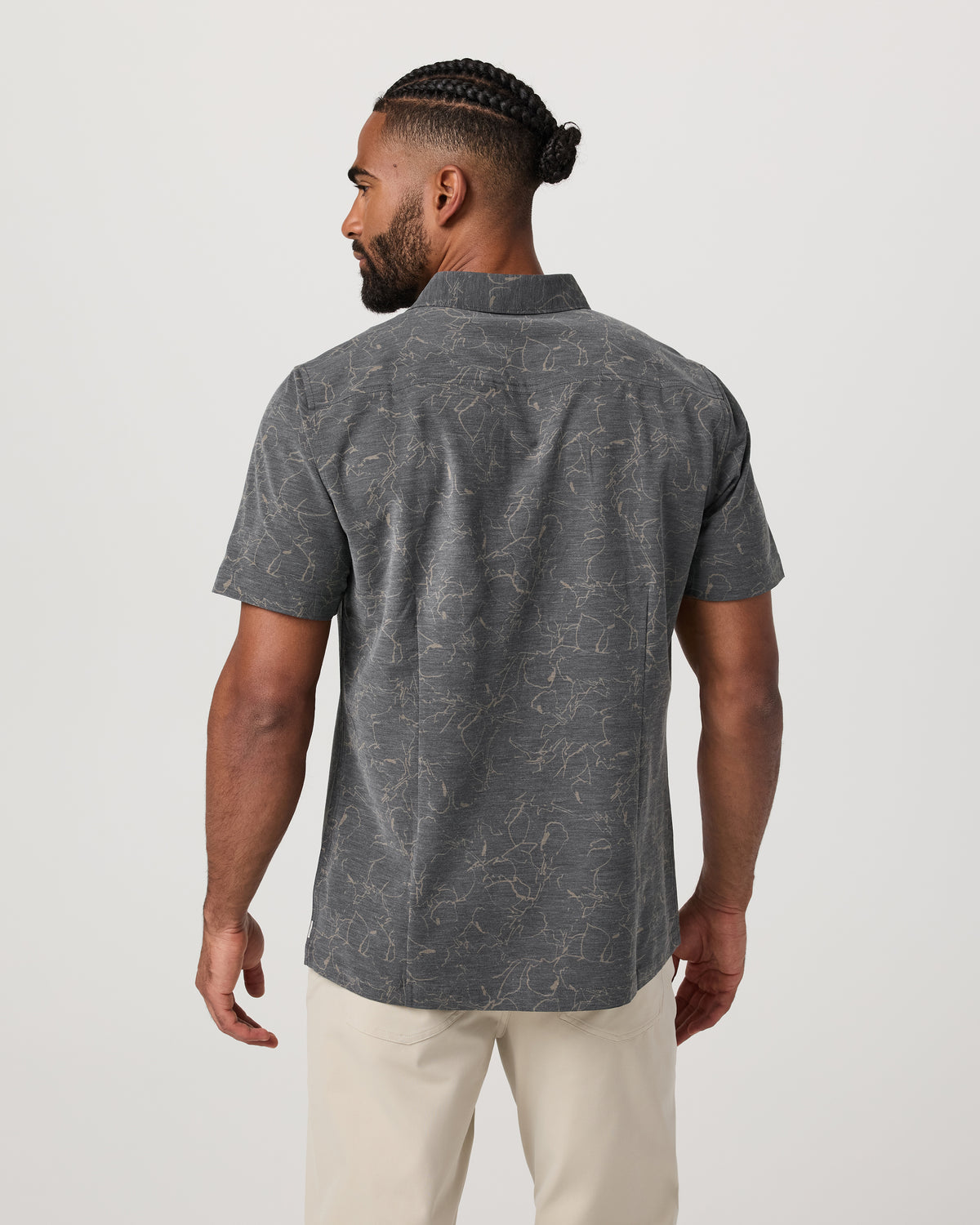 Short Sleeve Bridge Button Down Men's Root Shirt | Vuori online