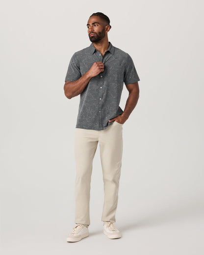Short Sleeve Bridge Button Down Men's Root Shirt | Vuori online