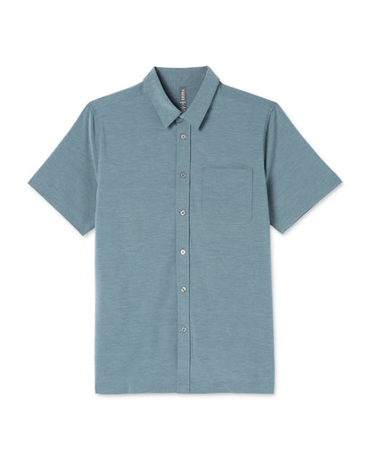 Short Sleeve Bridge Button Down Kashmir | Vuori shop