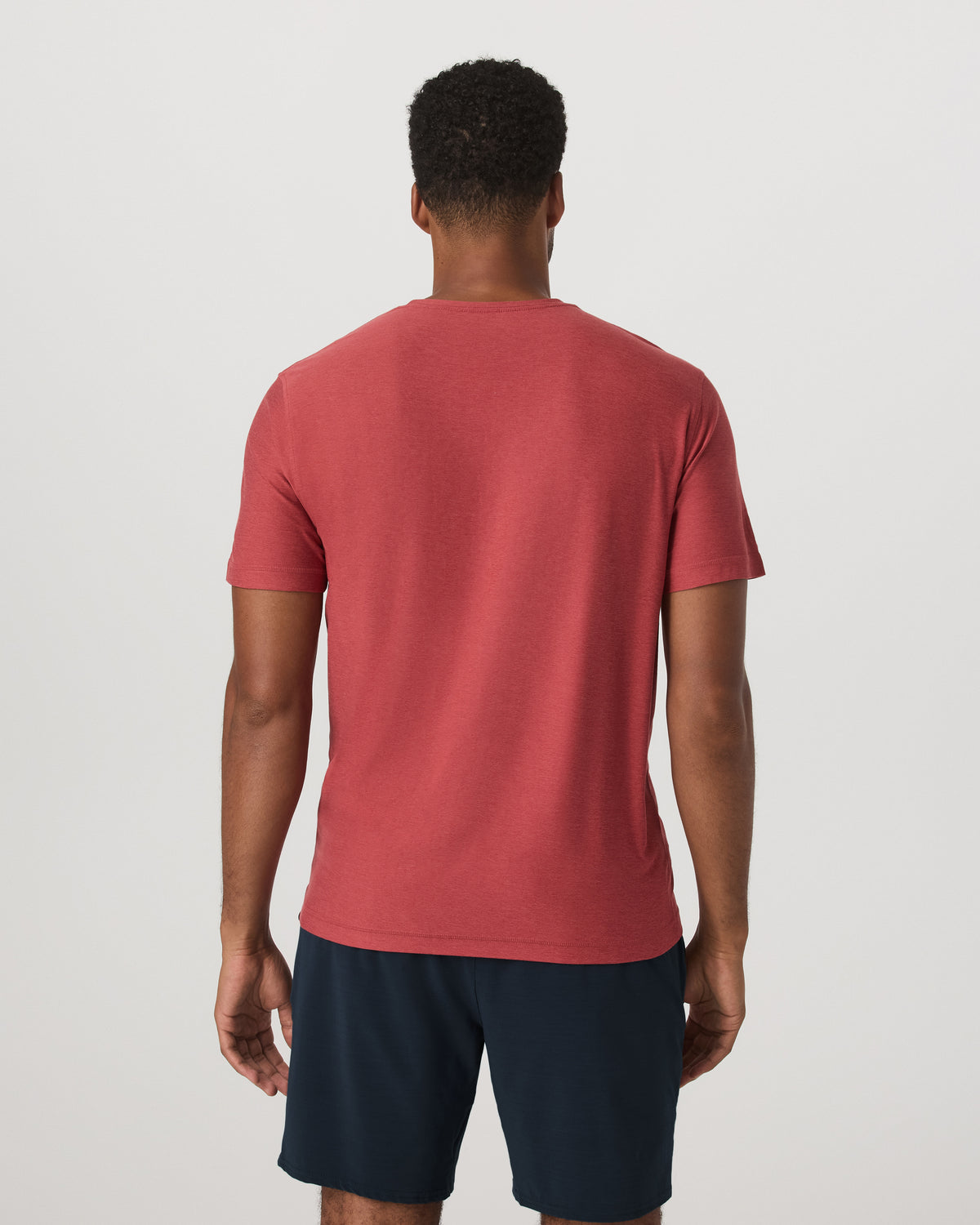 Strato Tech Tee Men's Fire Heather Performance Shirt | Vuori sale