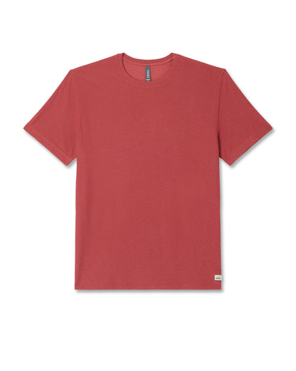 Strato Tech Tee Men's Fire Heather Performance Shirt | Vuori sale