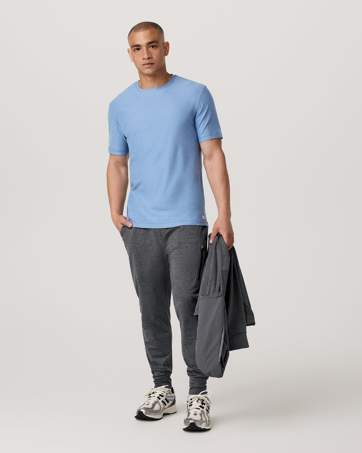 Strato Tech Tee Women's Isle Blue Heather T-Shirt | Vuori outlet