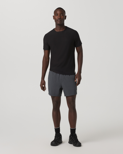 Strato Tech Tee Men's Black Quick Dry T Shirt | Vuori shop