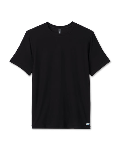 Strato Tech Tee Men's Black Quick Dry T Shirt | Vuori shop