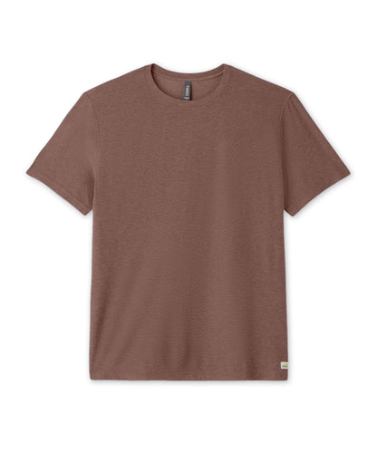 Strato Tech Tee Men's Sable Heather Performance T-Shirt | Vuori sale