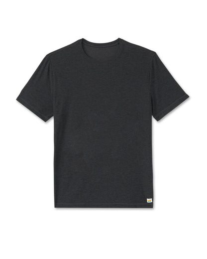Strato Tech Tee Men's Charcoal Moisture Wicking Shirt | Vuori online