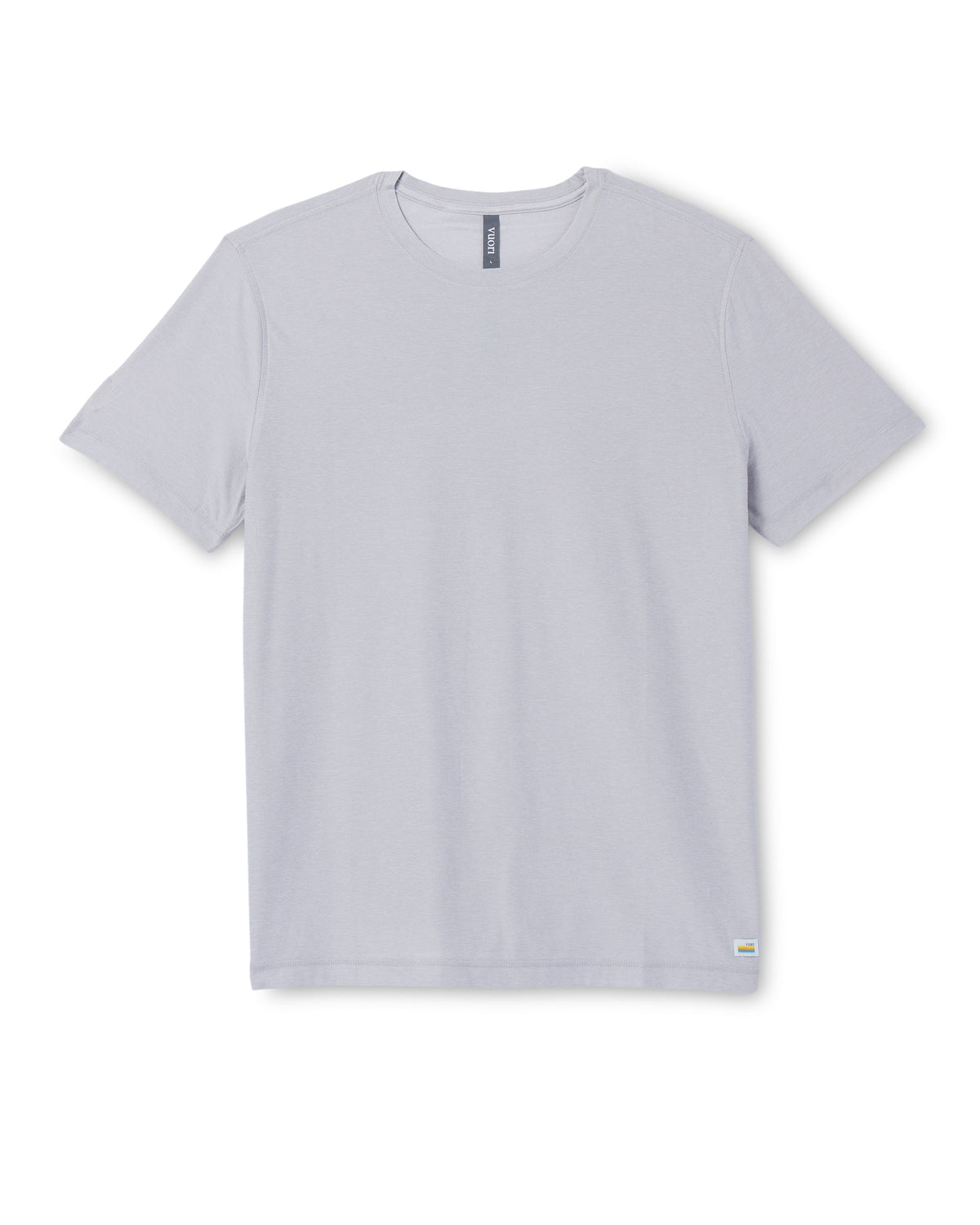 Strato Tech Tee Platinum White Tech Workout Shirt | Vuori online
