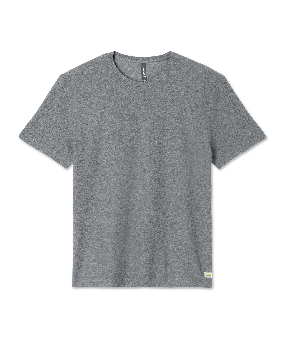 Short Sleeve Strato Tech Tee - Relaxed Fit Heather Grey | Vuori for sale