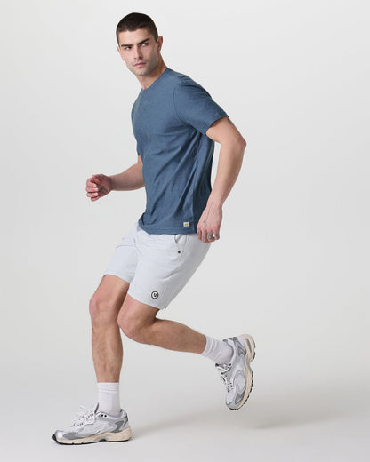 Strato Tech Tee Men's Pool Blue Workout Shirt | Vuori sale