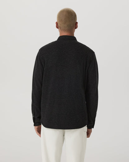 Long Sleeve Altitude Wool Shirt - Relaxed Volcanic Ash | Vuori onsale