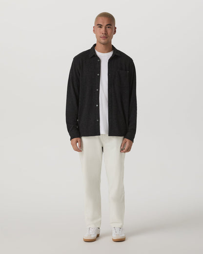 Long Sleeve Altitude Wool Shirt - Relaxed Volcanic Ash | Vuori onsale