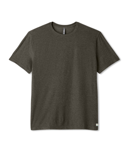 Strato Tech Tee Men's Dark Oregano Heather T-Shirt | Vuori outlet