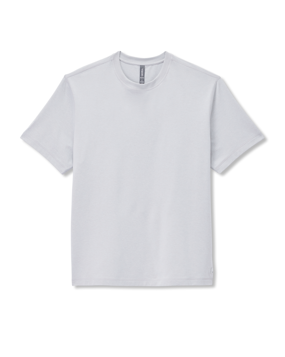 Short Sleeve Ponto Tee - Relaxed Fit Frost Grey Heather | Vuori online