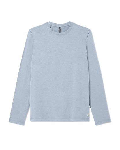 Long Sleeve Ponto Performance Tee Blue Dusk Heather | Vuori discount