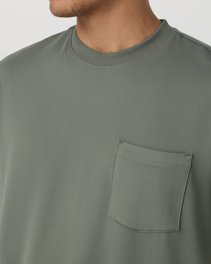 Short Sleeve Ponto Pocket Tee - Relaxed Fit Light Oregano | Vuori outlet