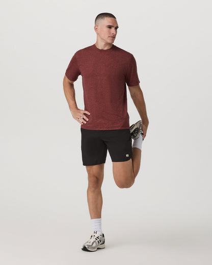 Men's Short Sleeve Ponto Tee - Relaxed Spiced Apple | Vuori online
