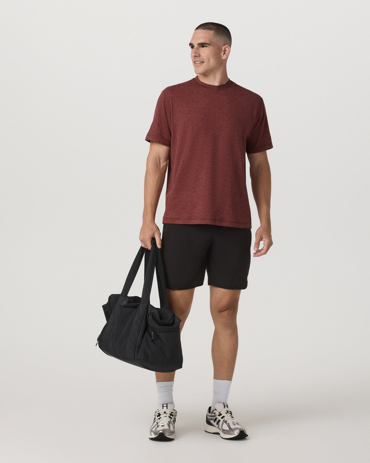 Men's Short Sleeve Ponto Tee - Relaxed Spiced Apple | Vuori online